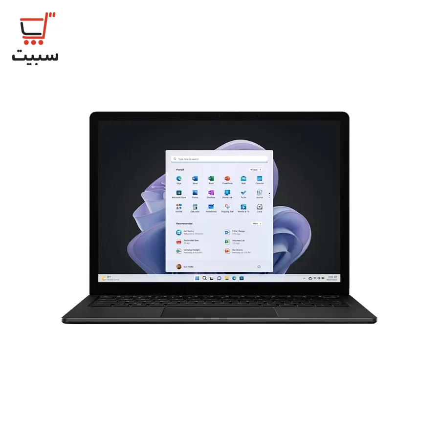 لپ تاپ 13.5 اینچی مایکروسافت مدل Surface Laptop 5 i7 1265U 16G 512SSD Intel Iris Xe 2K
