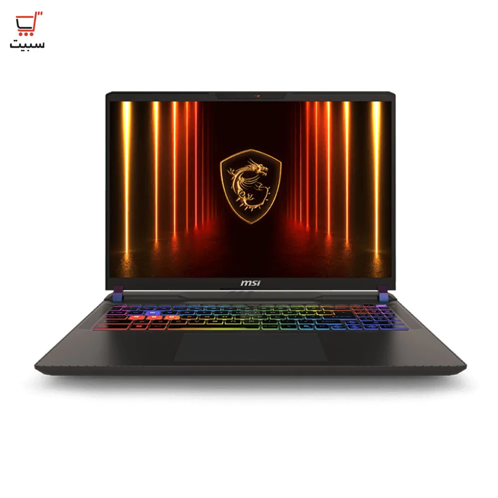 لپ تاپ 16 اینچی گیمینگ وکتور ام اس آی مدل Vector 16 HX AI A2XWHG Ultra 9 275HX 32G 1T SSD 12G RTX 5070 Ti WQXGA