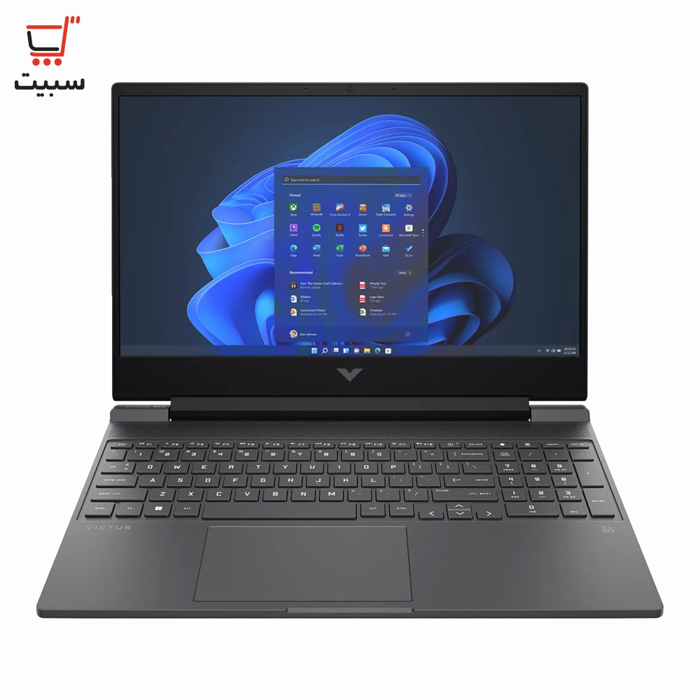 لپ تاپ 15.6 اینچی گیمینگ ویکتوس اچ‌پی مدل Victus 15-fa2082wm i5 13420H 64G 2T SSD 6G RTX 4050 FHD