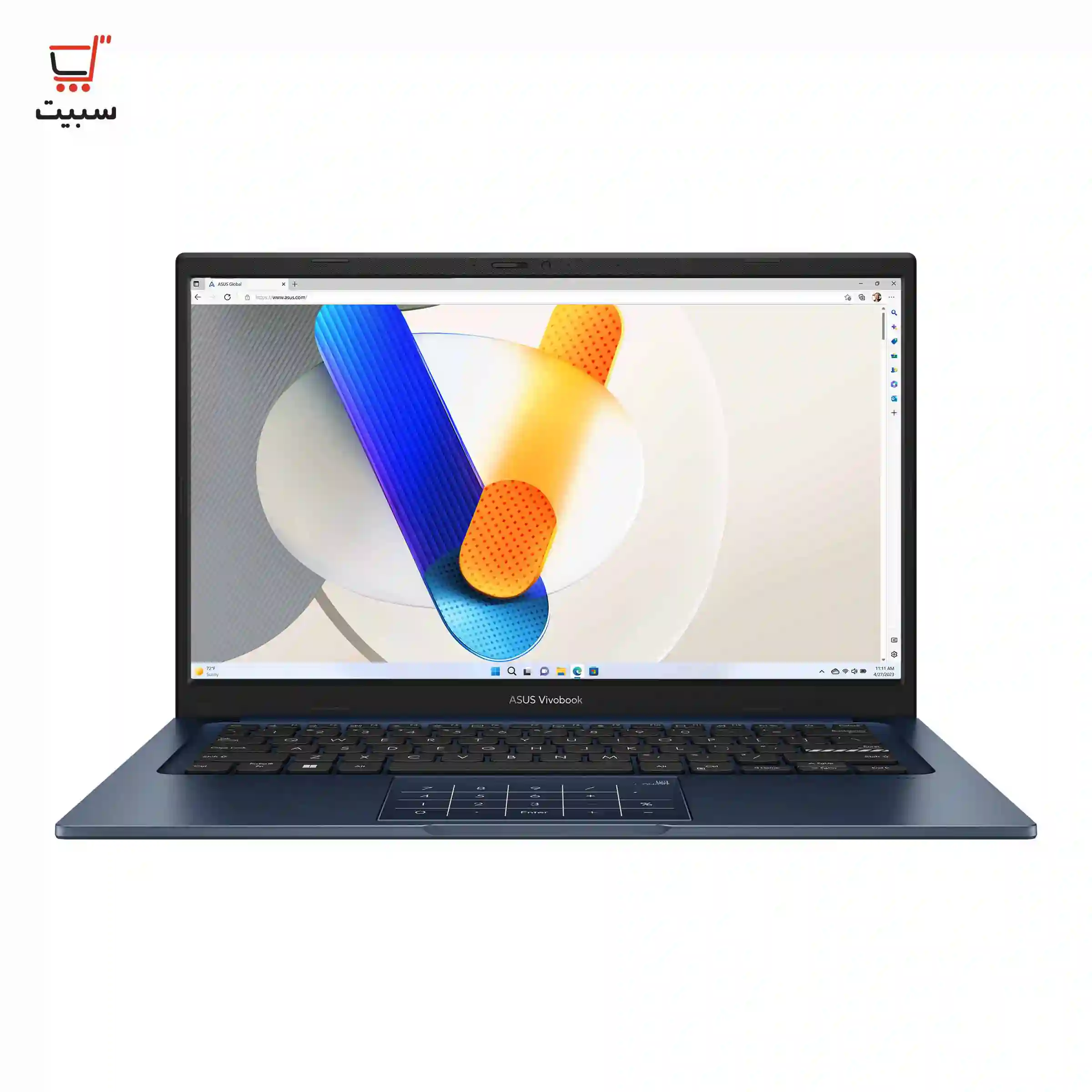 لپ تاپ 14 اینچی ویووبوک ایسوس مدل Vivobook 14 X1404VA i5 1334U 40G 2T SSD Intel Iris Xe FHD