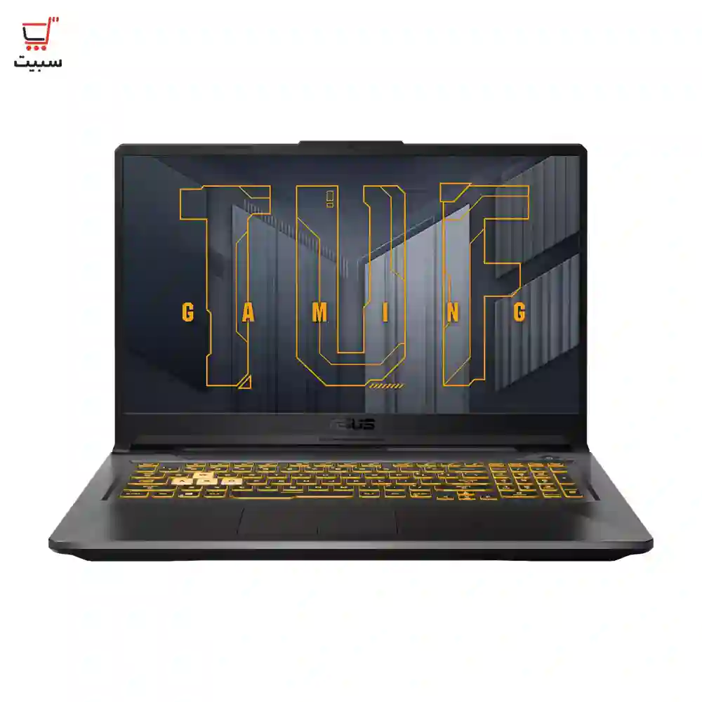 لپ تاپ 17.3 اینچی گیمینگ تاف ایسوس مدل TUF Gaming A17 FA706NFR R7 7435HS 64G 2T SSD 4G RTX 2050 FHD 144Hz