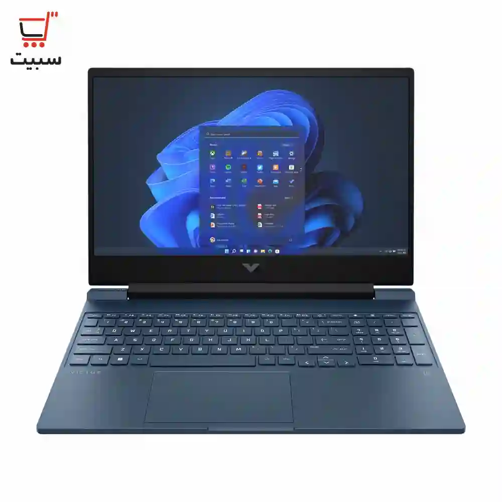 لپ تاپ 15.6 اینچی گیمینگ ویکتوس اچ پی مدل Victus 15-fb3120ax R7 7445HS 32G 1T SSD 6G RTX 3050 FHD