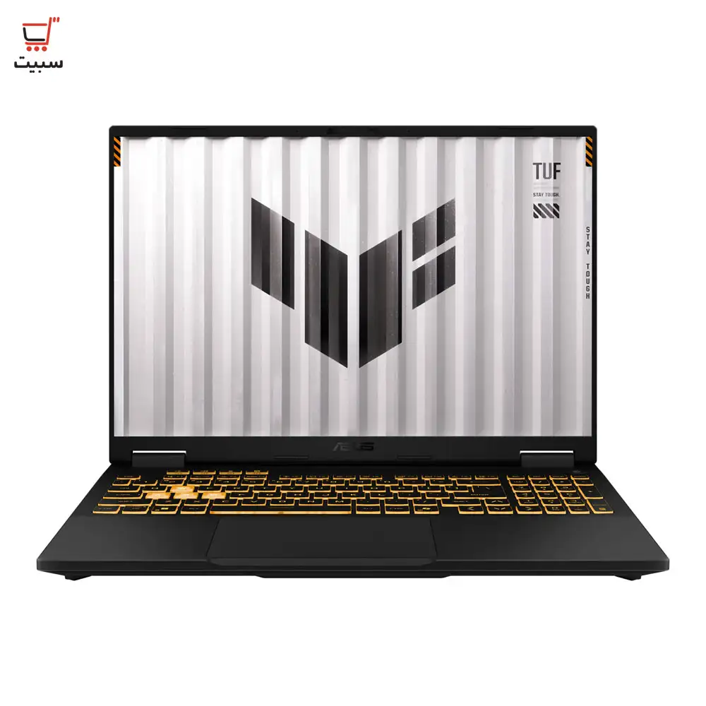 لپ تاپ 16 اینچی گیمینگ تاف ایسوس مدل TUF Gaming F16 2025 FX608JPR i7 14650HX 64G 4T SSD 8G RTX 5070 WUXGA 165Hz