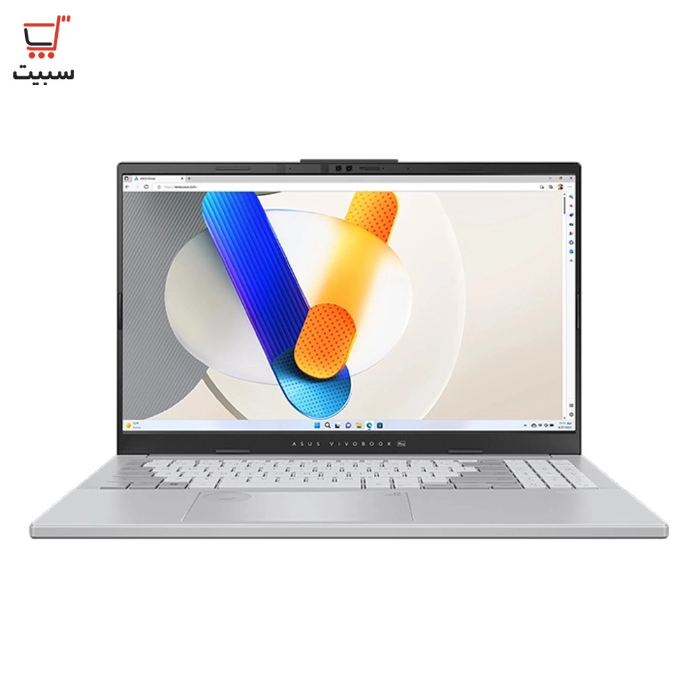 لپ تاپ 15.6 اینچی ویووبوک ایسوس مدل VivoBook Pro 15 OLED N6506CU 2025 Ultra 7 255H 24G 2T SSD 6G RTX 4050 3K 120Hz