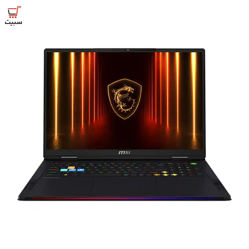 لپ تاپ 18 اینچی گیمینگ ریدر ام اس آی مدل Raider 18 HX AI Ultra 9 285HX 64G 4T SSD 24G RTX 5090 WQUXGA