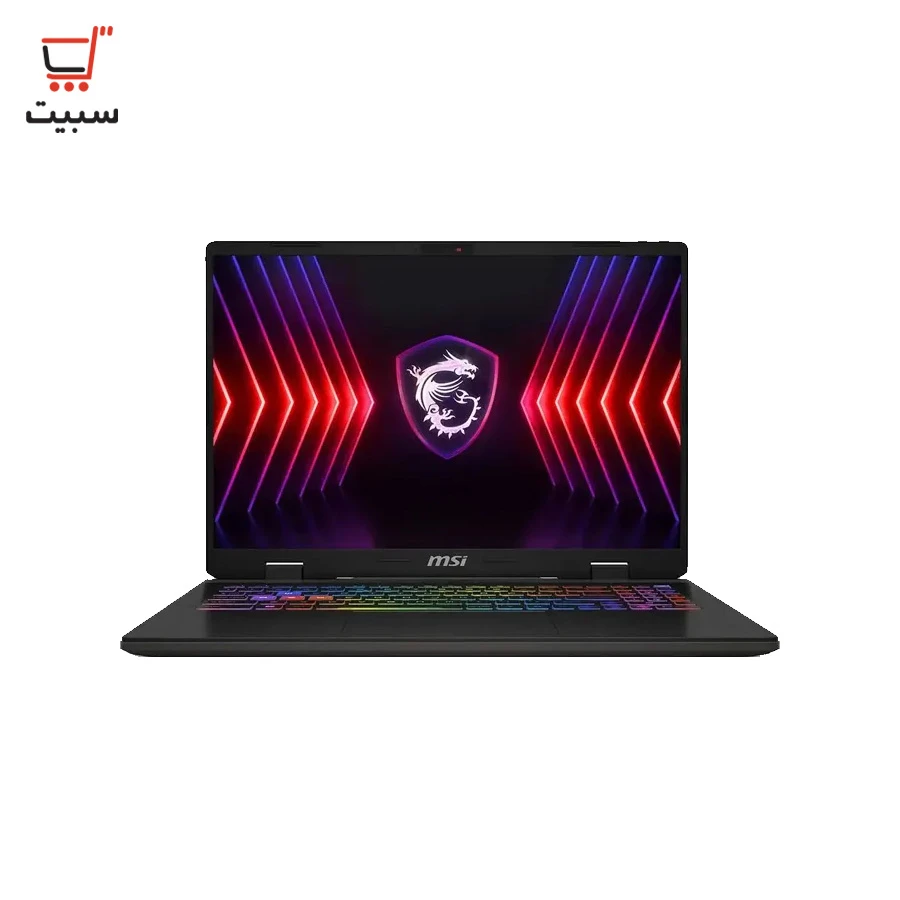 لپ تاپ 16 اینچی گیمینگ سورد ام اس آی مدل Sword 16 HX B14VGKG i7 14700HX 64G 3T SSD 8G RTX 4070 WQXGA 240Hz RGB