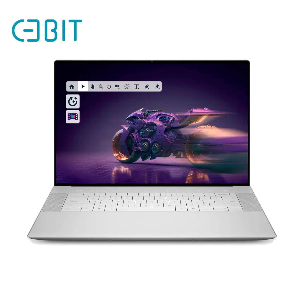 لپ تاپ 16.3 اینچی لمسی پریمیوم دل مدل DA16250 16 Premium Core Ultra 7 255HX 32G 1T SSD 8G RTX 5060 4K OLED 120Hz Touch