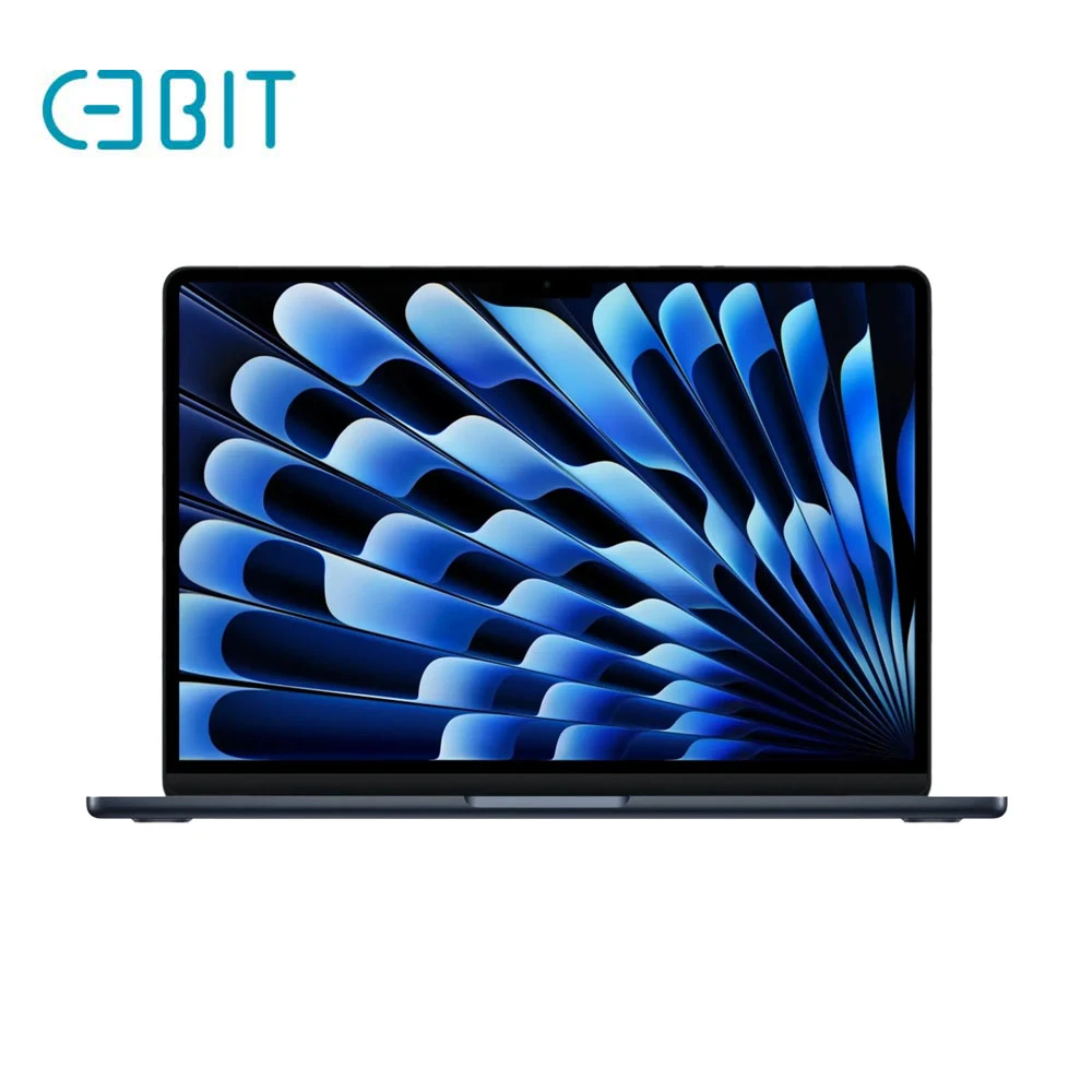 لپ تاپ 13.6 اینچی مک بوک ایر اپل مدل MacBook Air MDHE4 2026 M5 10 Core 16G 512SSD 8 Core GPU Midnight