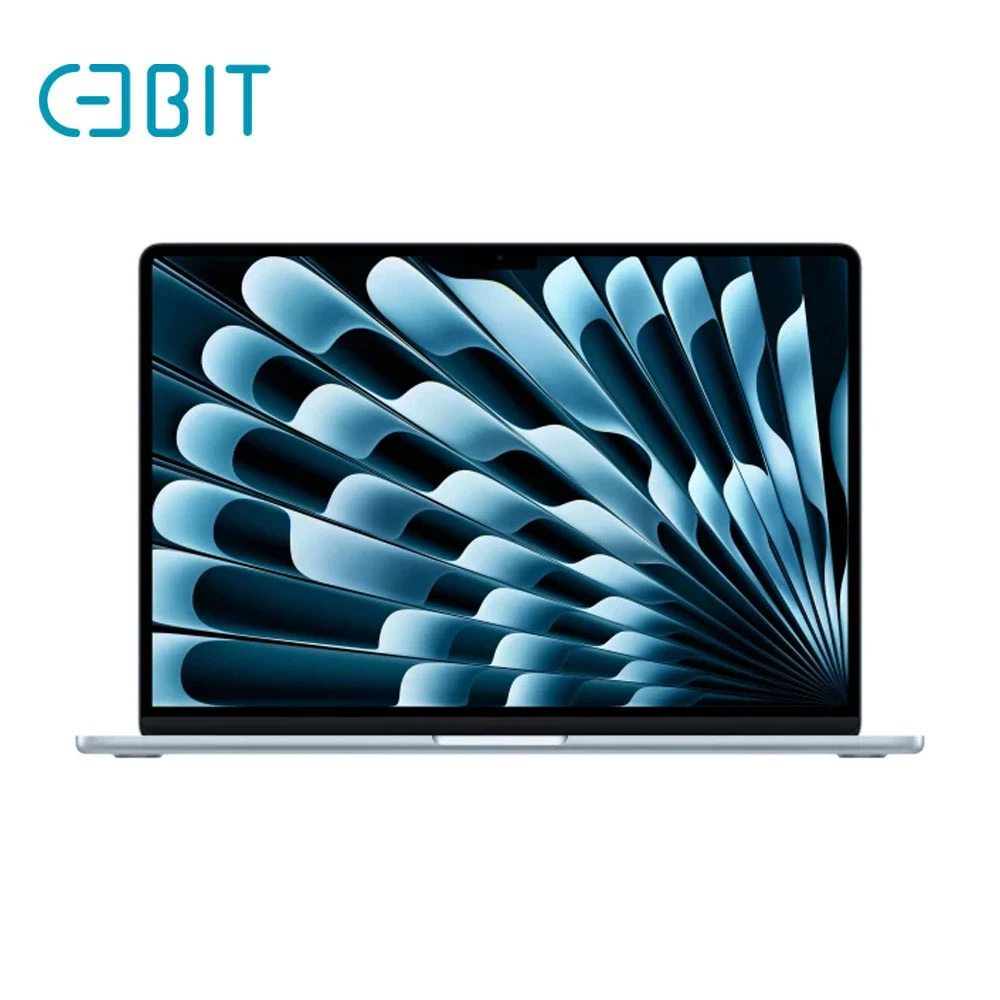 لپ تاپ 15.3 اینچی مک بوک ایر اپل مدل MacBook Air MDVU4 2026 M5 10 Core 24G 1T SSD 10 Core GPU Sky Blue