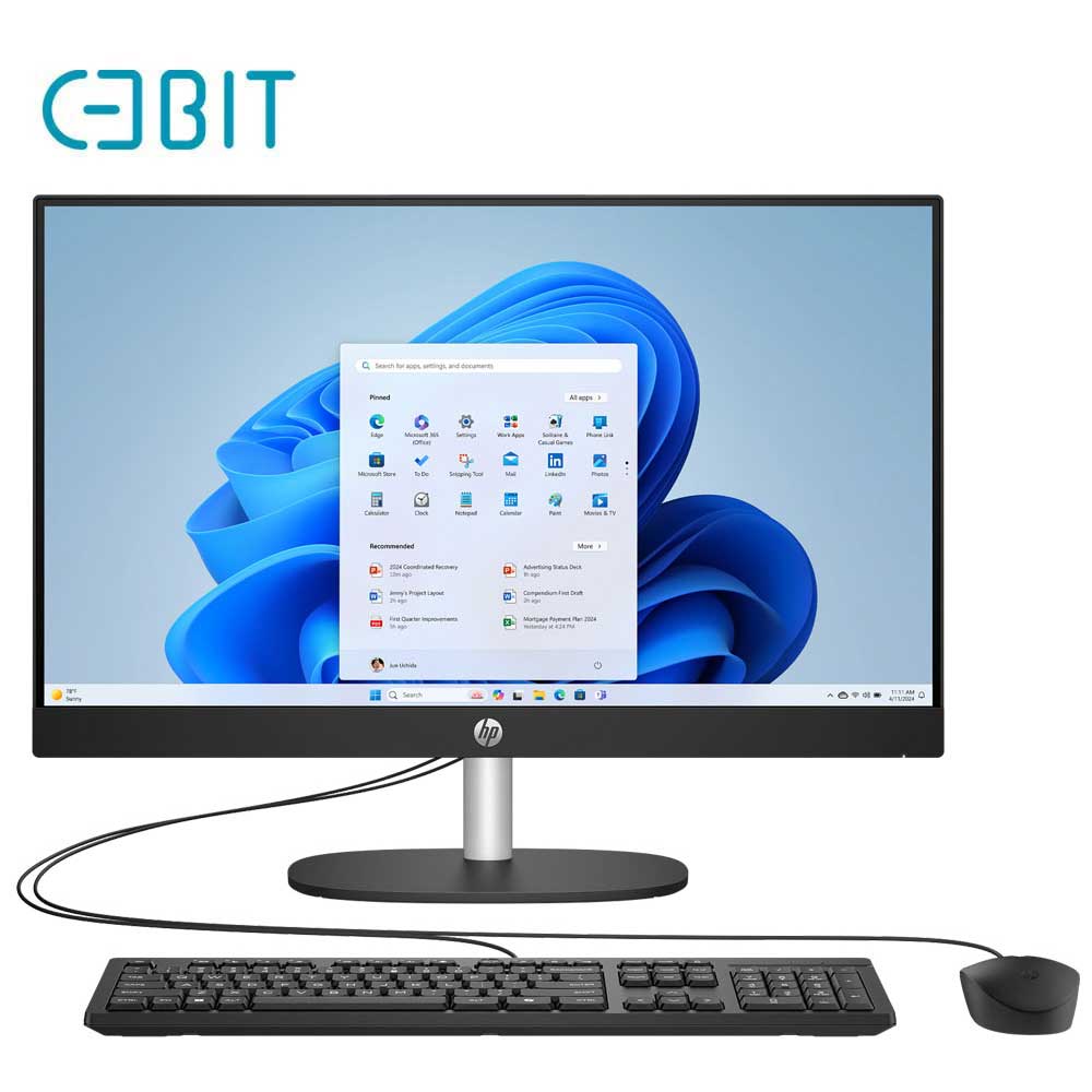 آل این وان 27 اینچی لمسی اچ پی مدل HP 27-CR2038nh Ultra 7 255U 16G 1T SSD Intel FHD IPS Touch All In One