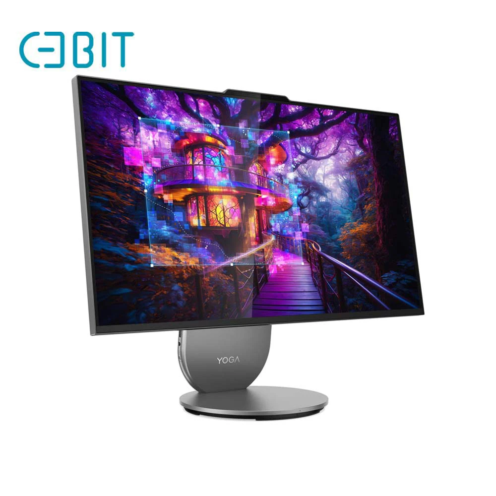 آل این وان 27 اینچی طراحی حرفه ای یوگا لنوو مدل Yoga AIO 27IAH10 Ultra 9 285H 32G 1T SSD 6G RTX 4050 QHD IPS 120Hz