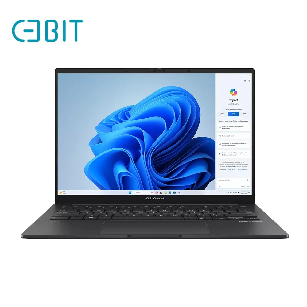 لپ تاپ 14 اینچی لمسی زنبوک ایسوس مدل ZenBook 14 UM3405GA Ryzen AI 9 465 16G 1T SSD Radeon WUXGA OLED