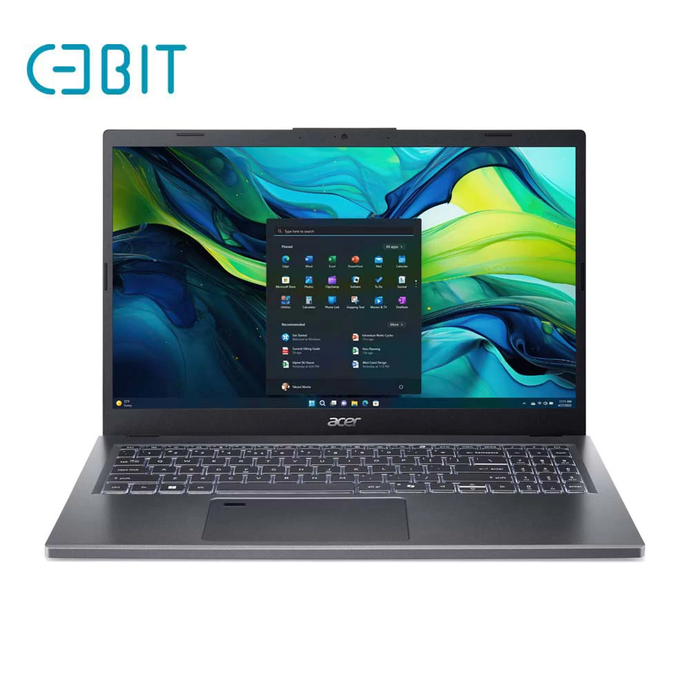 لپ تاپ 15.6 اینچی اسپایر 5 ایسر مدل Aspire 5 A15-51M-78MW i7 13620H 16G 2T SSD INTEL FHD