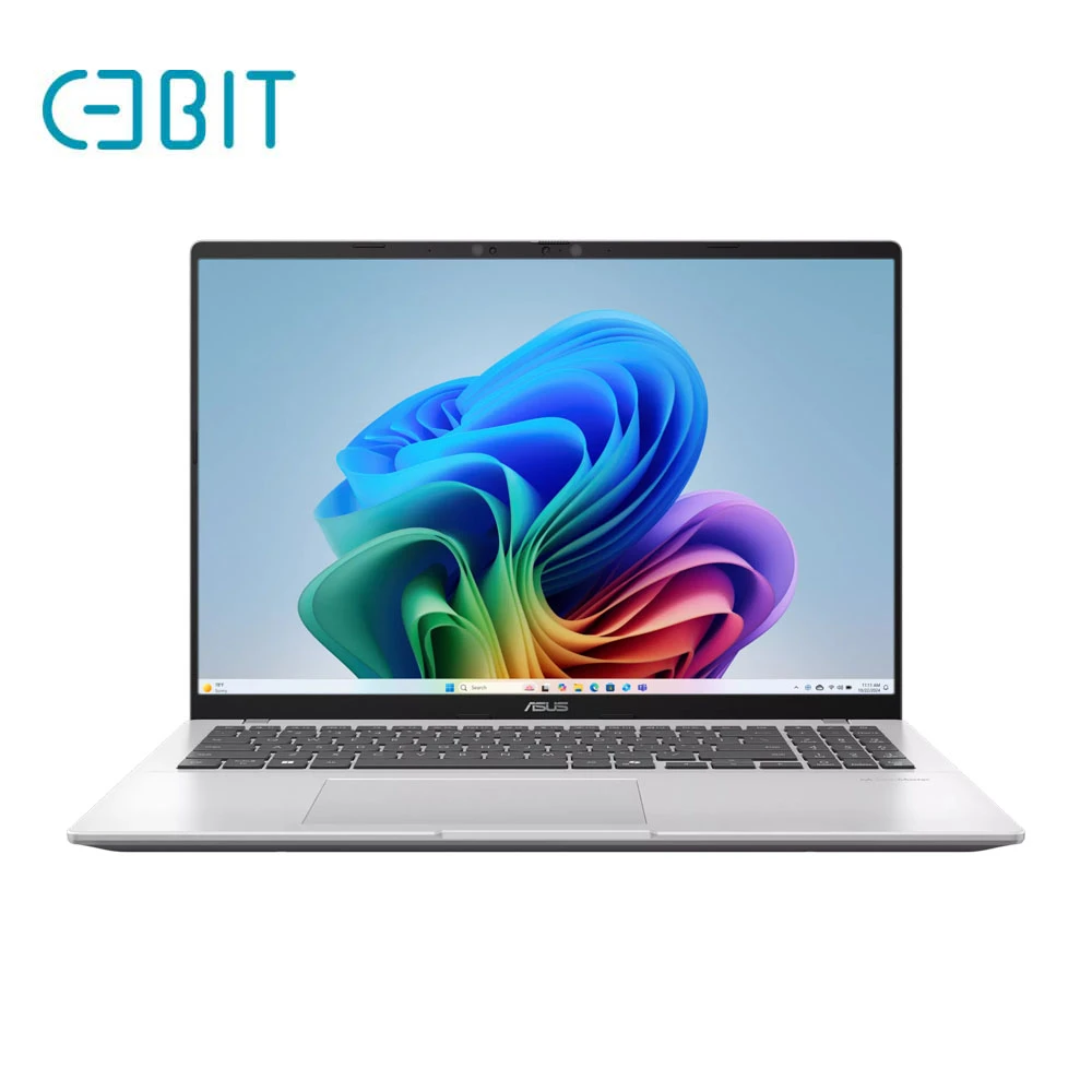 لپ تاپ 16 اینچی ویووبوک ایسوس مدل Vivobook 16 X1607QA Snapdragon X X126100 16G 2T SSD Qualcomm Adreno WUXGA IPS